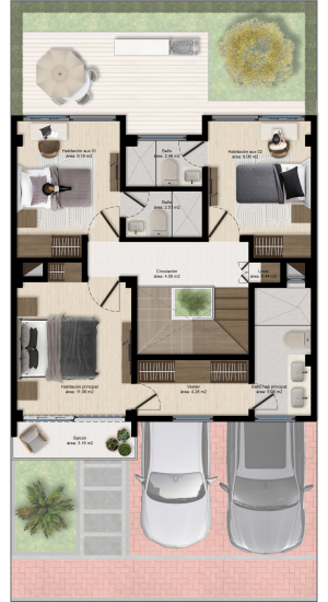 CASA MEDIANERA SEGUNDO PISO